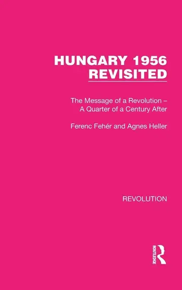Cover of Hungary 1956 Revisited