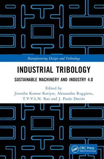 Cover of Industrial Tribology Sustainable Machinery and Industry 4.0 (hb 2023)