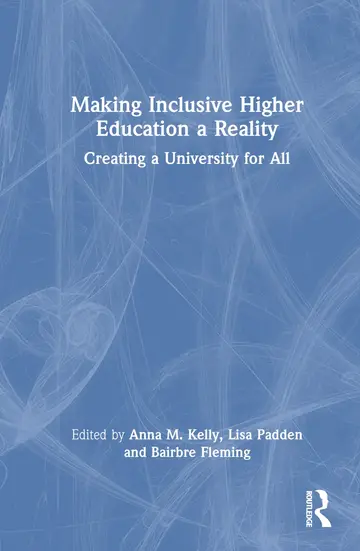 Cover of Making Inclusive Higher Education a Reality