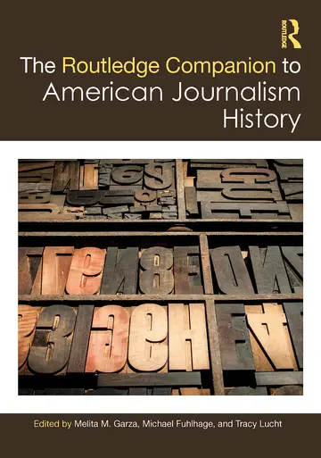 Cover of The Routledge Companion to American Journalism History