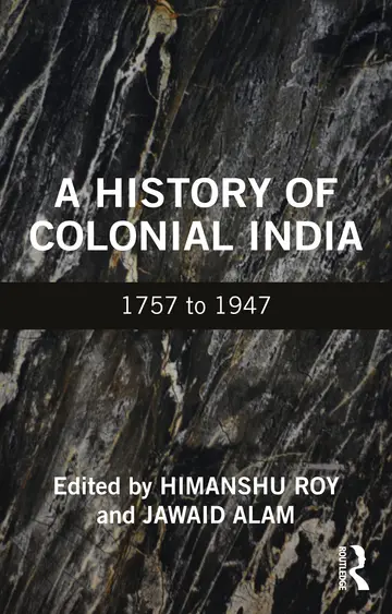 Cover of A History of Colonial India