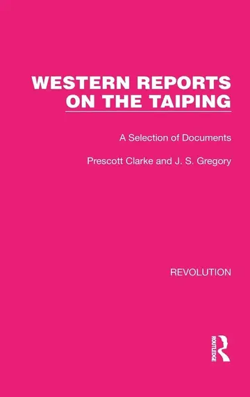 Cover of Western Reports on the Taiping