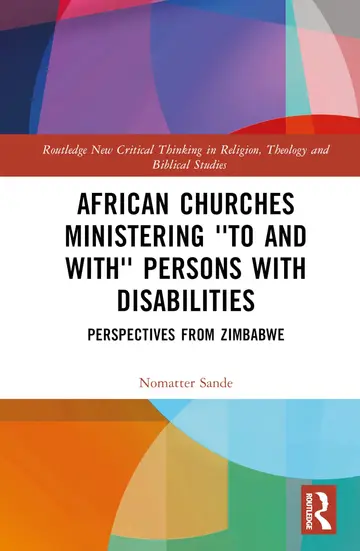 Cover of African Churches Ministering to and with Persons with Disabilities