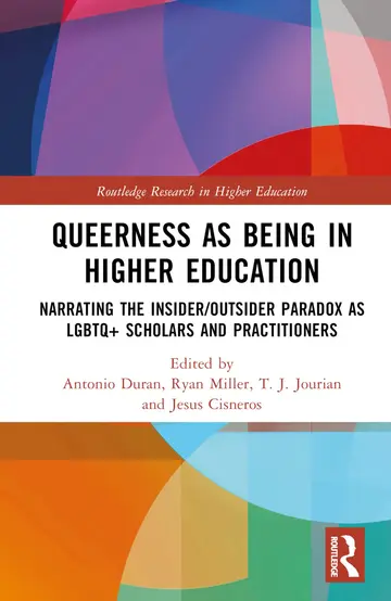 Cover of Queerness as Being in Higher Education