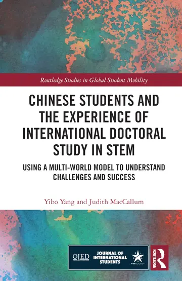 Cover of Chinese Students and the Experience of International Doctoral Study in STEM