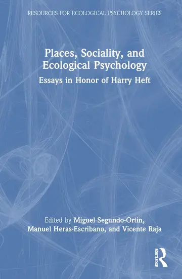 Cover of Places, Sociality, and Ecological Psychology