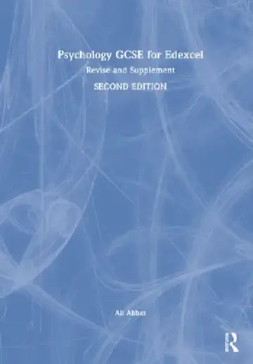 Cover of Psychology GCSE for Edexcel