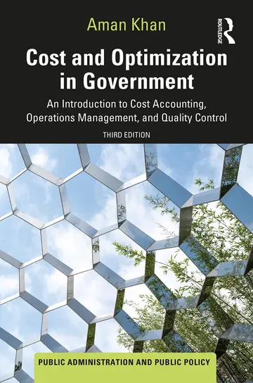 Cover of Cost and Optimization in Government