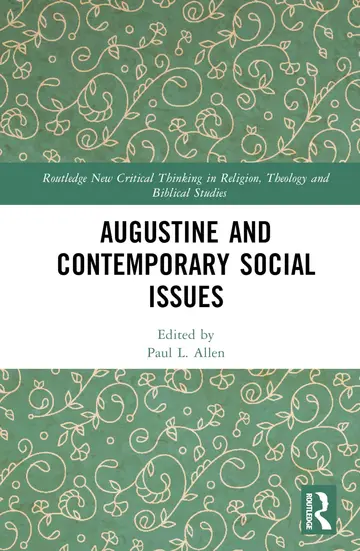 Cover of Augustine and Contemporary Social Issues