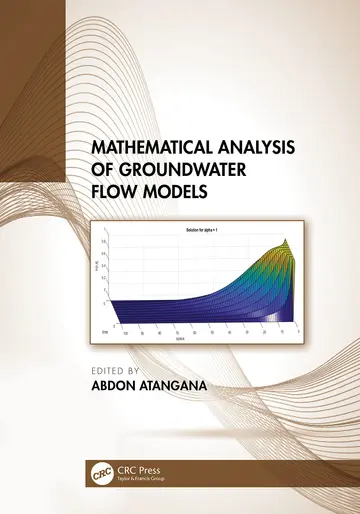 Cover of Mathematical Analysis of Groundwater Flow Models