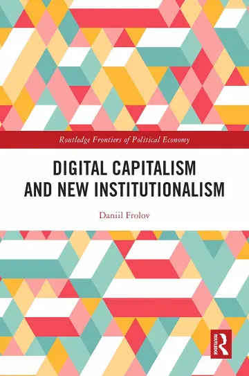 Cover of Digital Capitalism and New Institutionalism