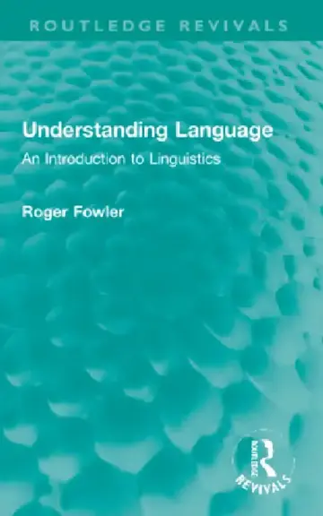 Cover of Understanding Language