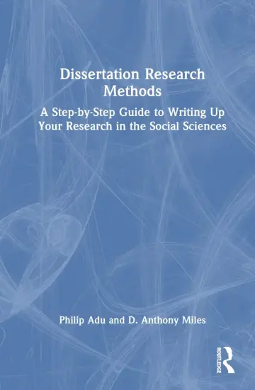 Cover of Dissertation Research Methods