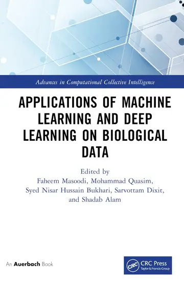 Cover of Applications of Machine Learning and Deep Learning on Biological Data