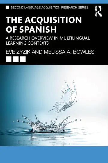 Cover of The Acquisition of Spanish