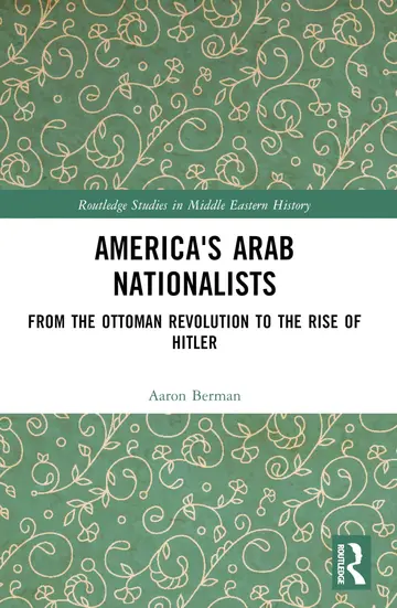 Cover of America's Arab Nationalists