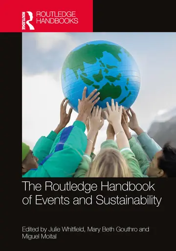 Cover of The Routledge Handbook of Events and Sustainability