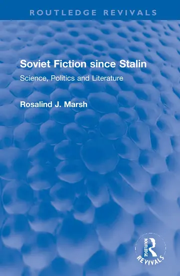 Cover of Soviet Fiction Since Stalin