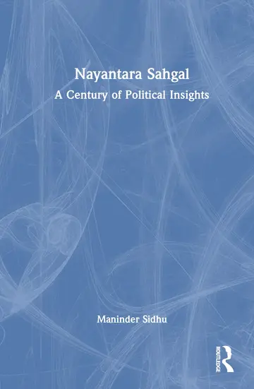 Cover of Nayantara Sahgal