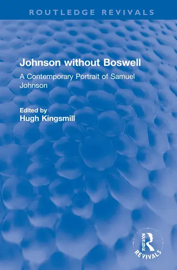 Cover of Johnson Without Boswell