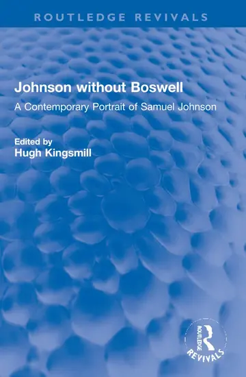 Cover of Johnson Without Boswell