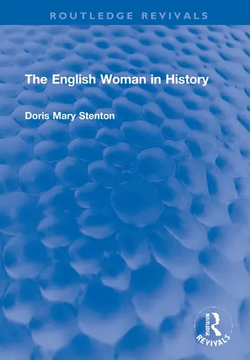 Cover of The English Woman in History