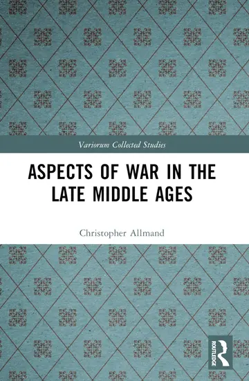 Cover of Aspects of War in the Late Middle Ages