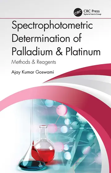 Cover of Spectrophotometric Determination of Palladium & Platinum