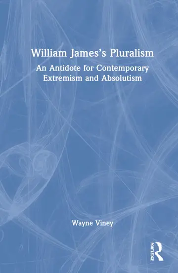 Cover of William James’s Pluralism
