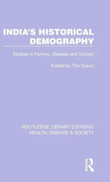 Cover of India's Historical Demography