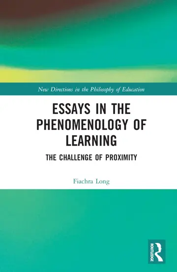 Cover of Essays in the Phenomenology of Learning