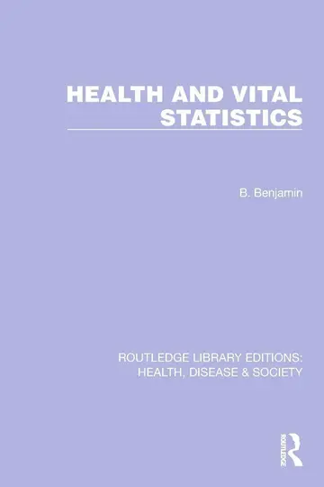 Cover of Health and Vital Statistics