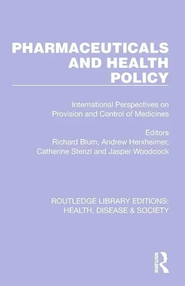 Cover of Pharmaceuticals and Health Policy