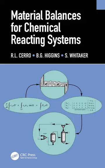 Cover of Material Balances for Chemical Reacting Systems
