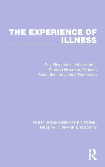 Cover of The Experience of Illness