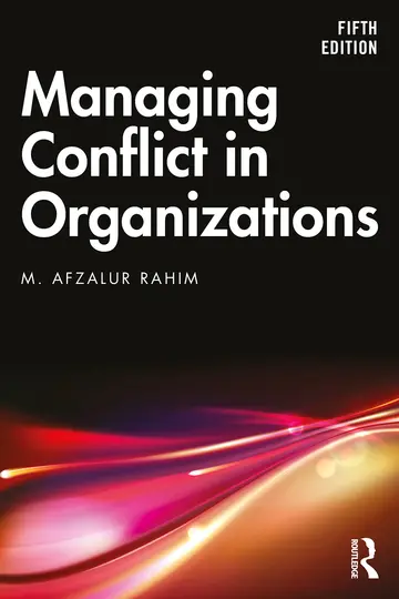 Cover of Managing Conflict in Organizations