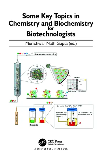Cover of Some Key Topics in Chemistry and Biochemistry for Biotechnologists