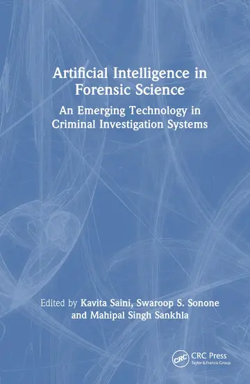 Cover of Artificial Intelligence in Forensic Science