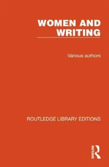 Cover of Women and Writing