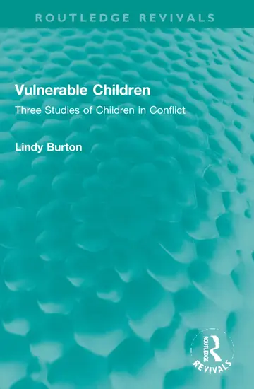 Cover of Vulnerable Children