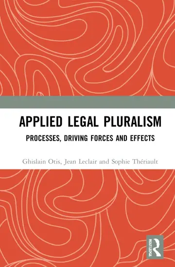 Cover of Applied Legal Pluralism