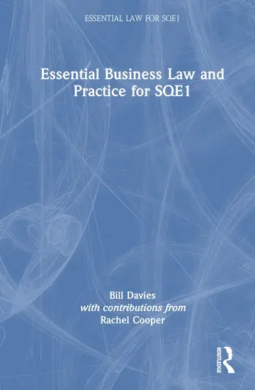 Cover of Essential Business Law and Practice for Sqe1