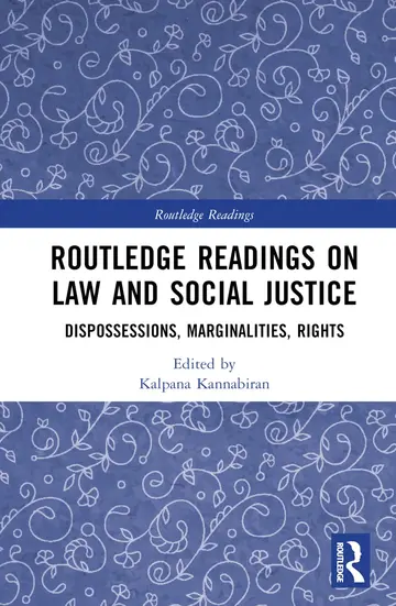 Cover of Routledge Readings on Law and Social Justice