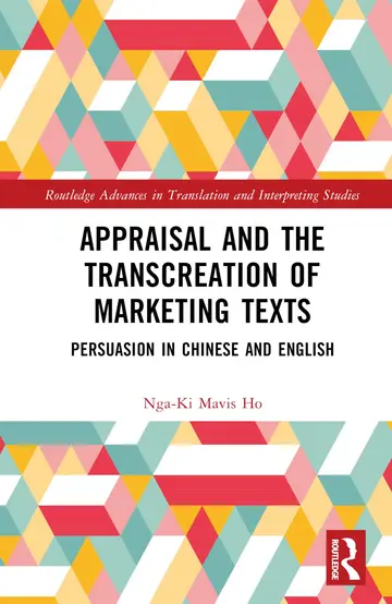 Cover of Appraisal and the Transcreation of Marketing Texts