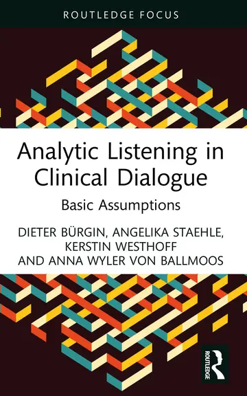 Cover of Analytic Listening in Clinical Dialogue