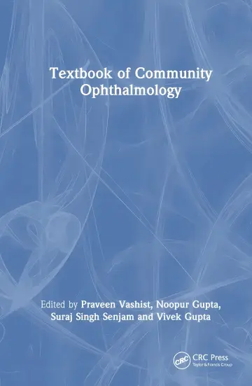 Cover of Textbook of Community Ophthalmology