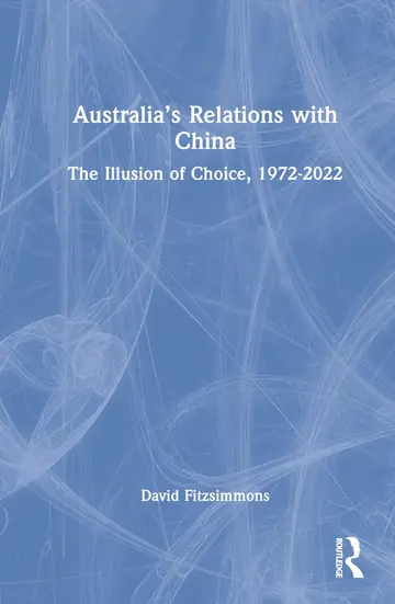 Cover of Australia’s Relations with China