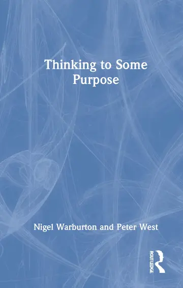 Cover of Thinking to Some Purpose