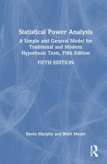 Cover of Statistical Power Analysis