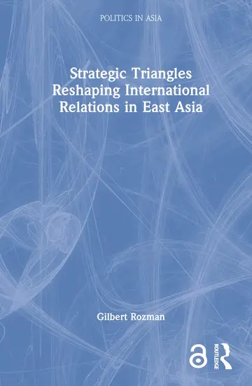 Cover of Strategic Triangles Reshaping International Relations in East Asia